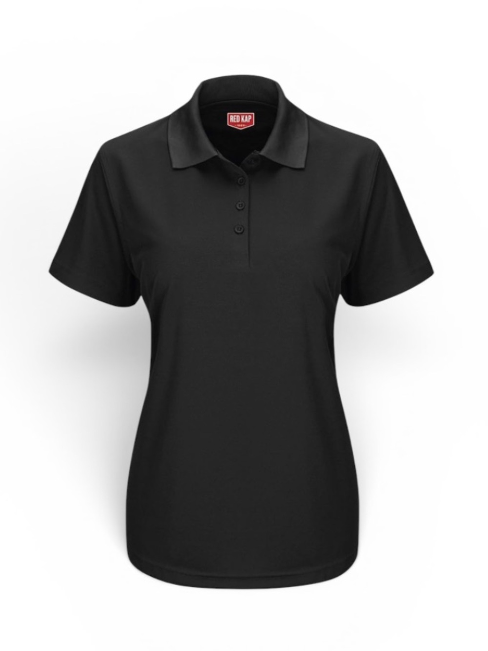 Red Kap Women's Black Polo Shirt
